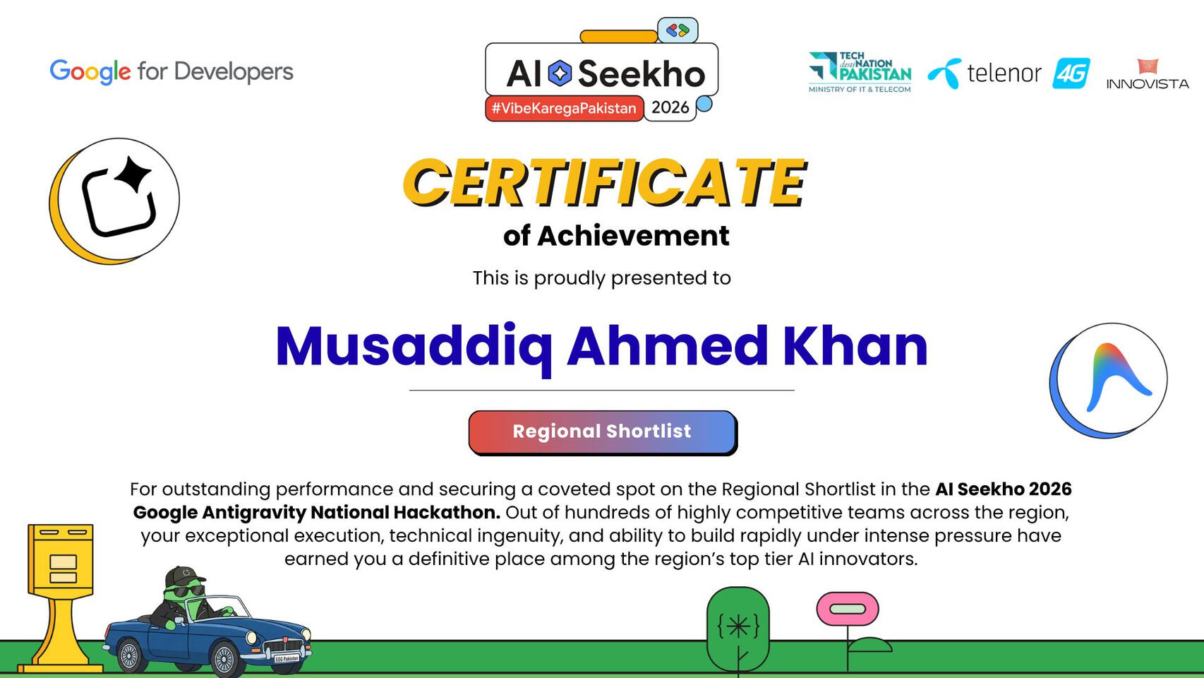 2nd Position in AI Hackathon 2nd Position in AI Hackathon